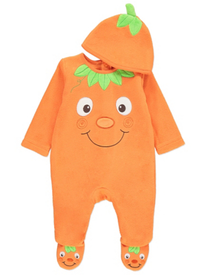 asda baby pumpkin outfit