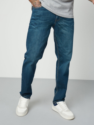 mens straight leg jeans asda