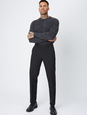 men's black trousers