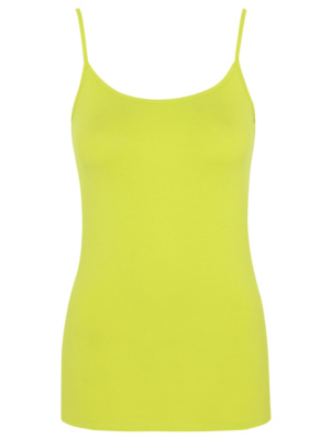 lime green cami top