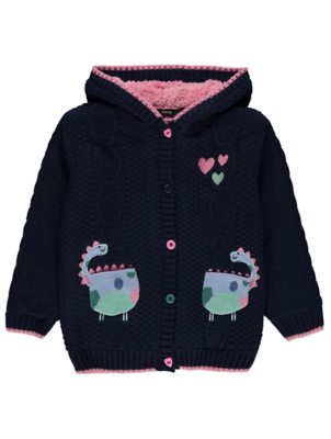 asda navy cardigan