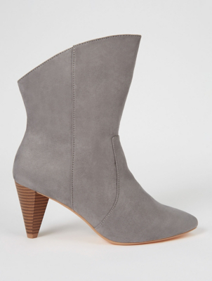 next grey suede ankle boots