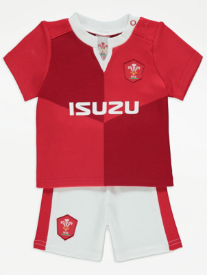 childrens welsh rugby kit