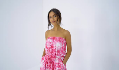 bandeau playsuit asda