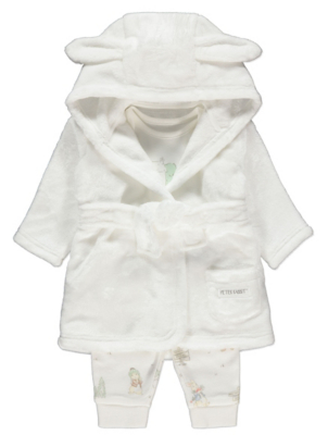 Peter Rabbit White Dressing Gown and 
