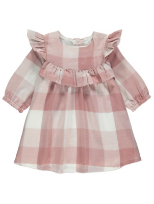 asda baby tartan dress