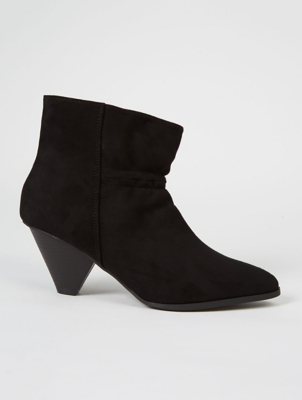 cone heel ankle boots uk