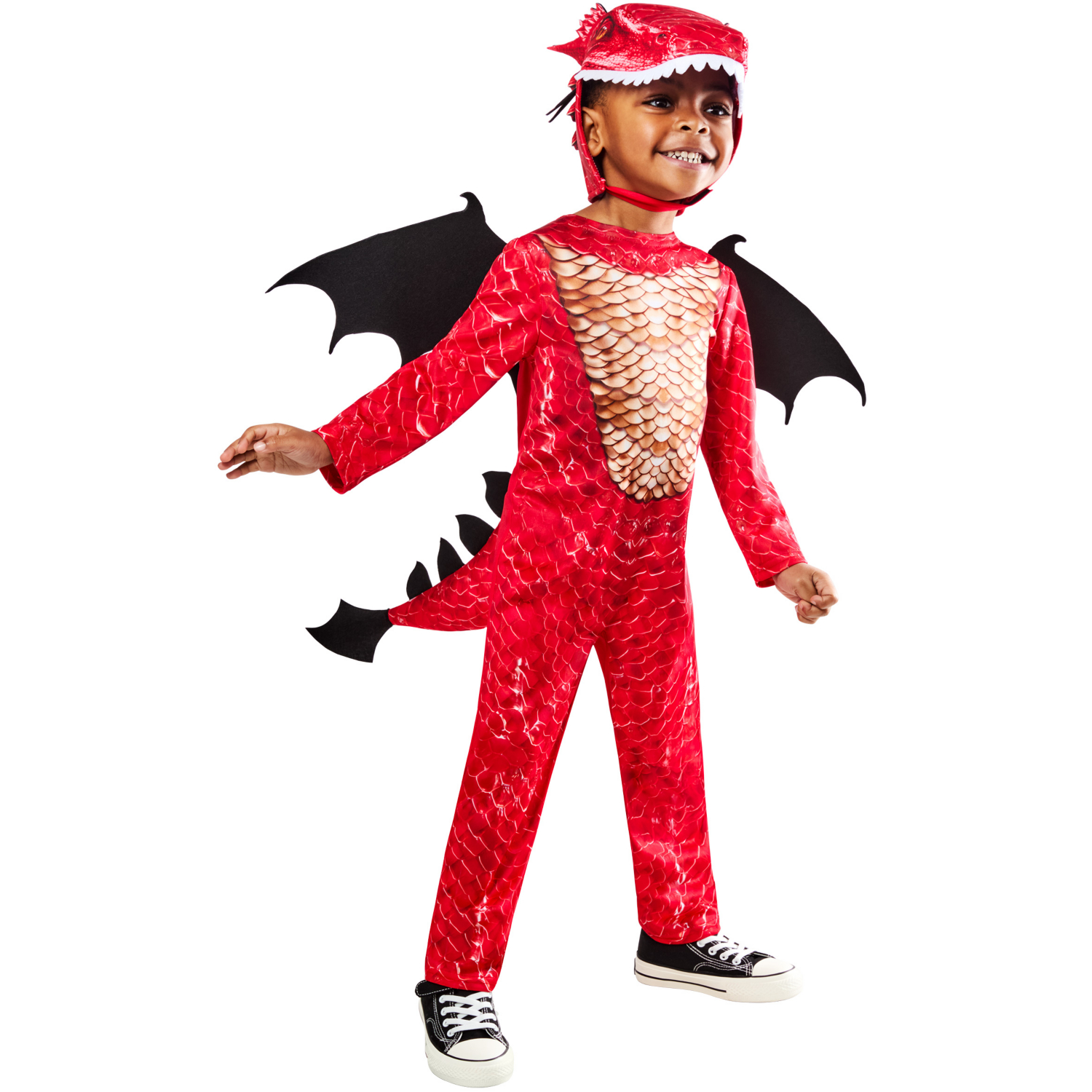 George Multi Rubies Red Dragon Childrens Costume