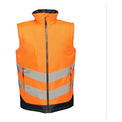 George Regatta Adult Professional Hi Vis Pro Body Warmer - Orange