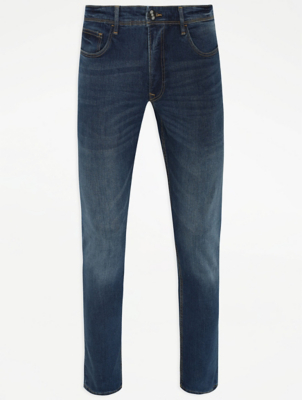 mens stretch jeans asda