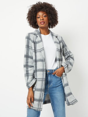 fleece coatigan
