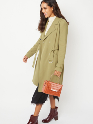 asda ladies trench coat