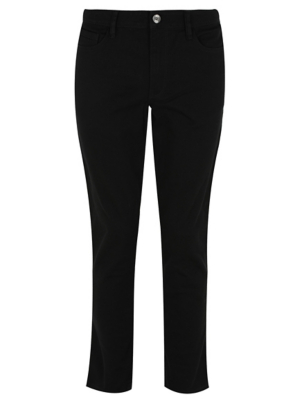 Black Stretch Straight Leg Jeans with Stretch Men at ASDA