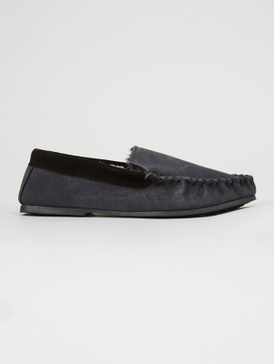 asda mens moccasin slippers