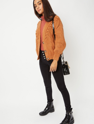 black corduroy skinny jeans