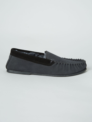 classic suede moccasin slippers
