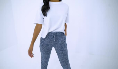 light blue jogging bottoms