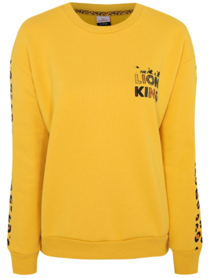 yellow disney sweatshirt