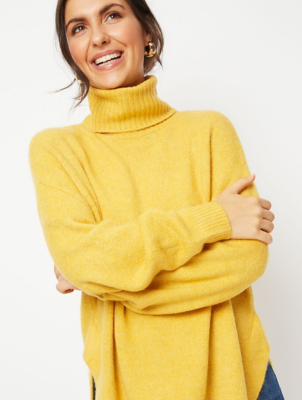 ladies ochre jumper