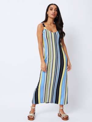 asda black maxi dress