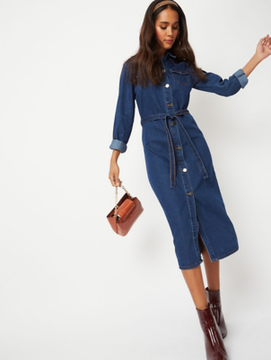 asda george ladies denim dress