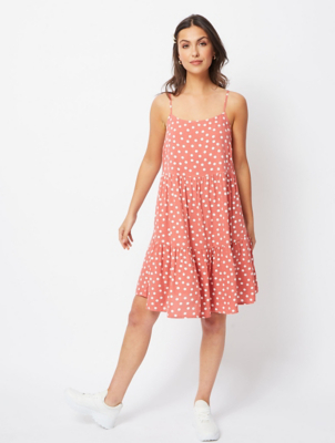 asda polka dot dress