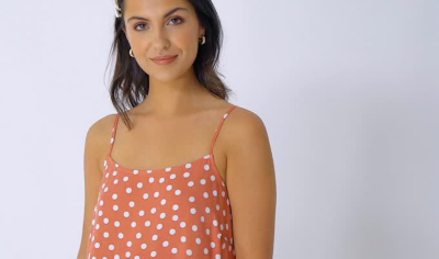 asda polka dot dress