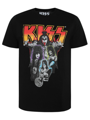 kiss band tee