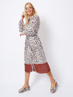 animal print dress asda