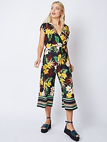 black and gold jumpsuit tesco