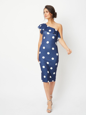 asda polka dot dress