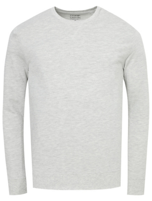 lightweight grey sweatshirt