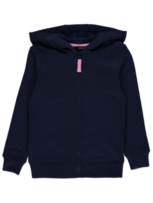 navy zip up sweatshirt