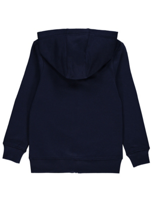 navy zip up sweater