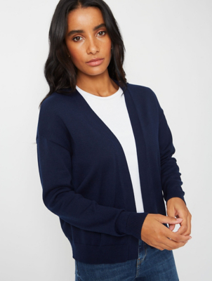 navy blue cardigan asda