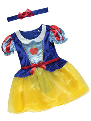 snow white dress asda