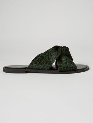 asda leopard print sandals