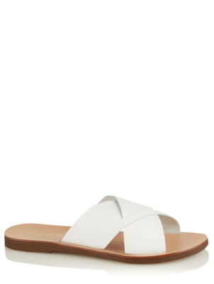 white sandals asda