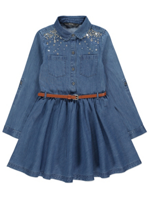 asda denim dress