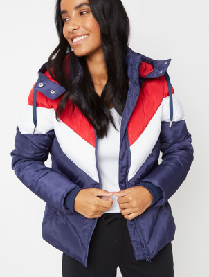 asda navy coat