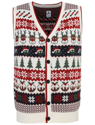christmas jumper vest