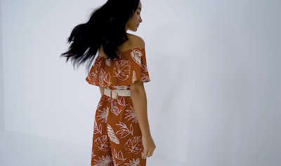 asda bardot jumpsuit