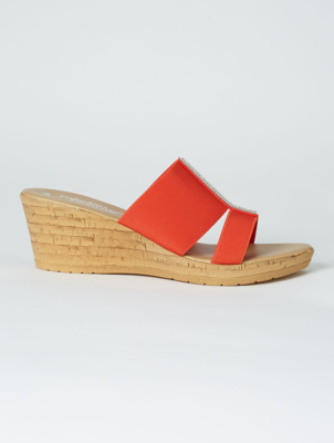 asda ladies wedge sandals