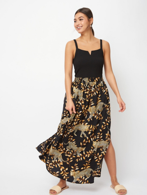 asda george zebra print skirt