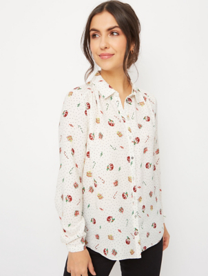 christmas formal shirt
