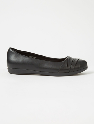 asda womens black shoes