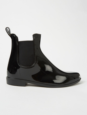 asda black chelsea boots