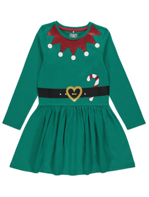 ladies elf outfit asda