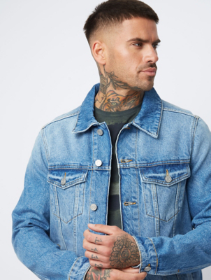 asda mens denim jacket