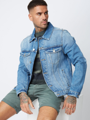 asda mens denim jacket